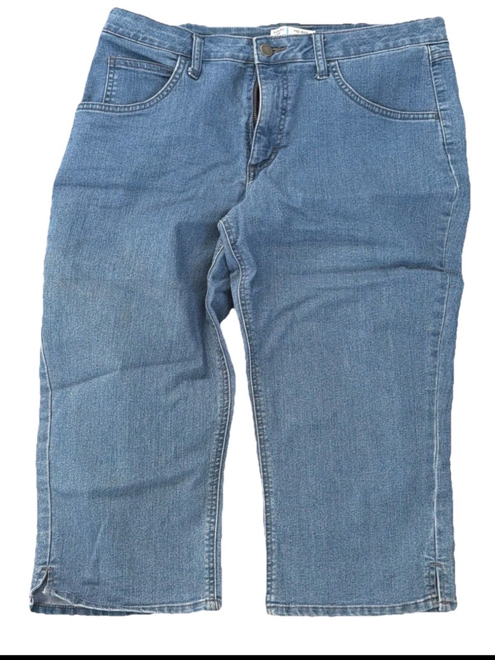Riders By Lee Women’s Mid Rise Capri Jeans Blue Size 12R